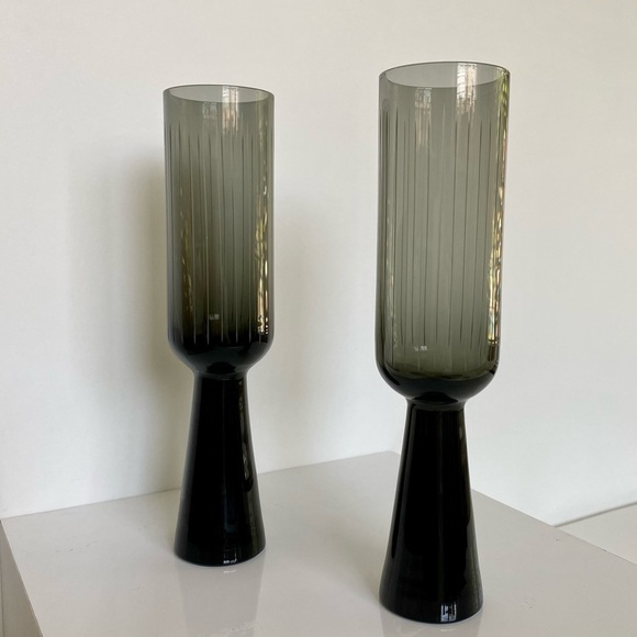 NWT Lasvit Otto Champagne Glass By Yabu Pushelberg In Carbon 2” - Picture 13 of 17